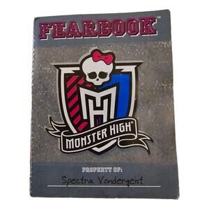 Monster High Spectra Vondergeist Fearbook Yearbook Booklet Mattel 2012 Epherma